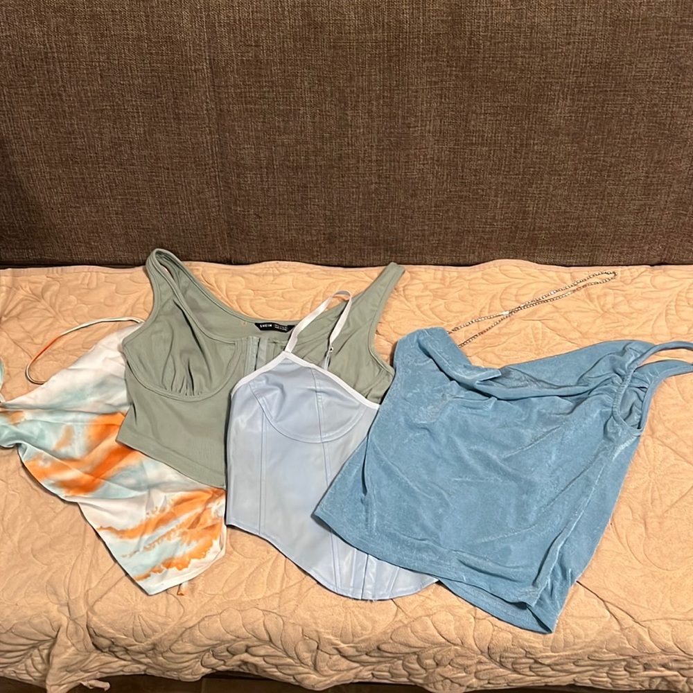 Bundle of 4 Womens tops, all worn only once, size S/M from Shein